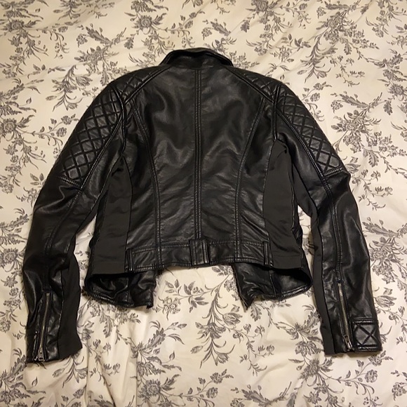 Hollister XS, faux leather jacket - Picture 2 of 2